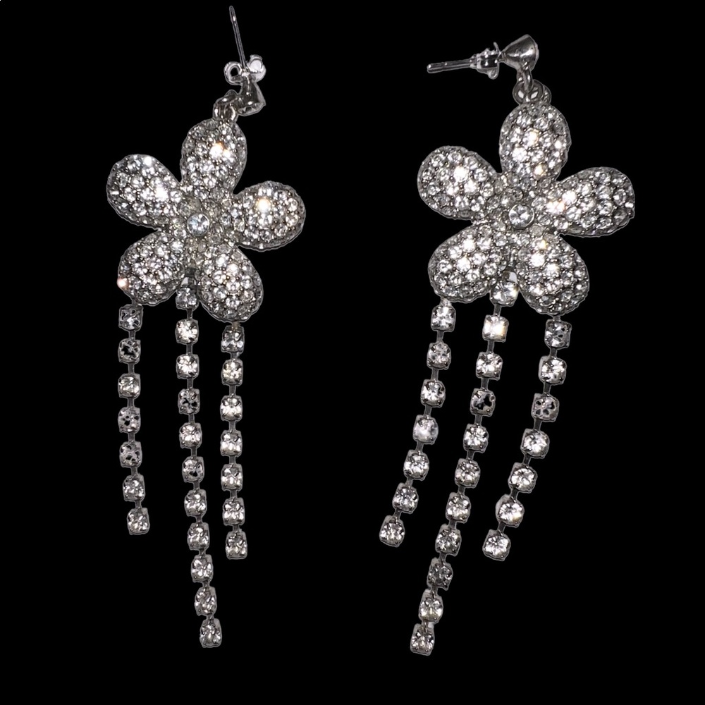PAULA ABDUL FOREVER YOUR GIRL RHINESTONE EARRINGS